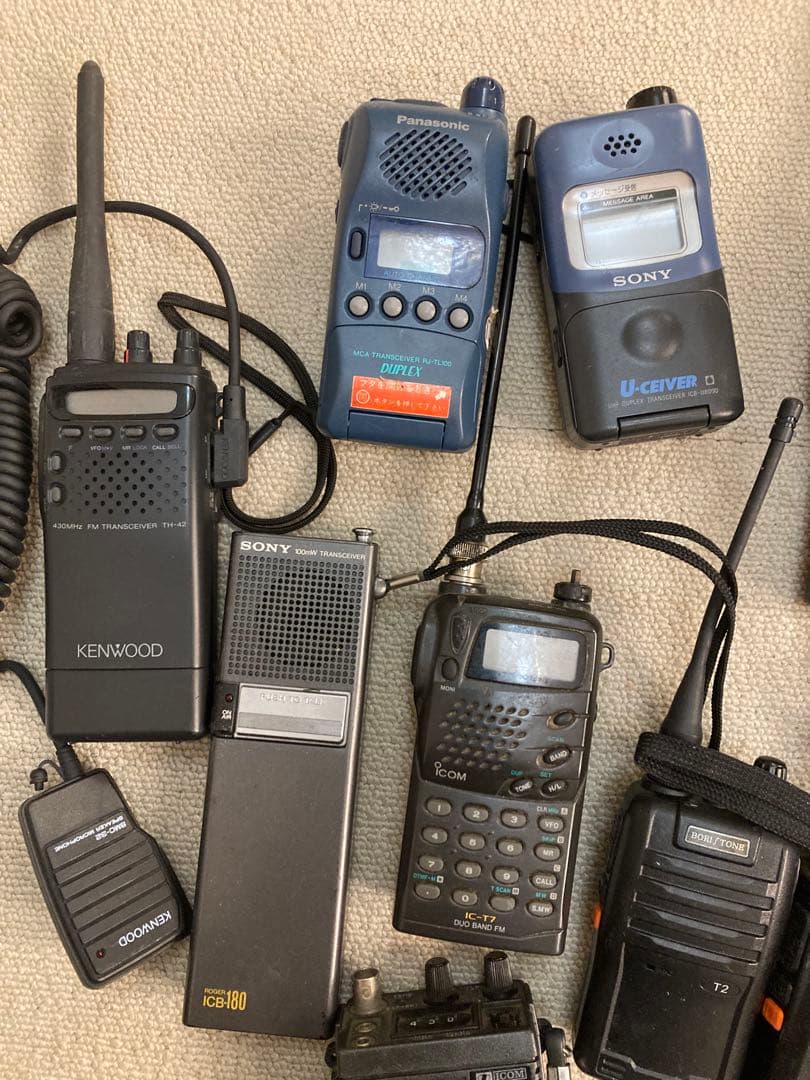 KENWOOD Sony Icom ジャンクセット