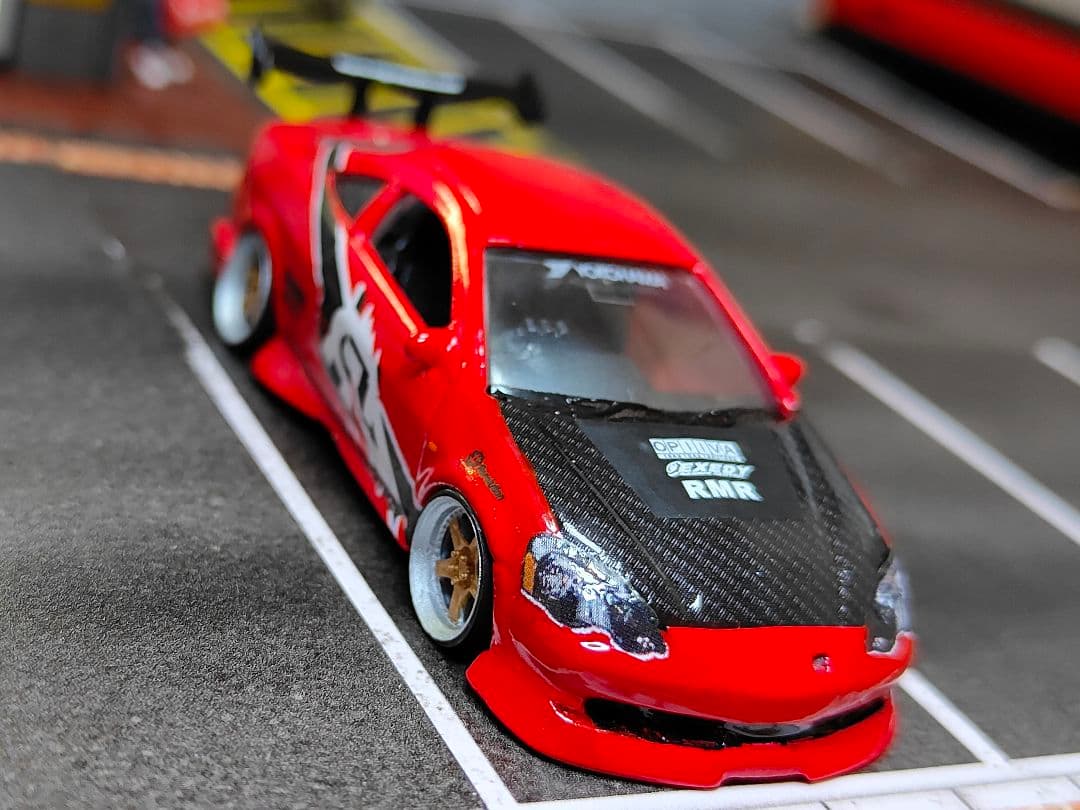 ホットウィールカスタム ホンダ インテグラ CD5 ワイスピ仕様 レアトミカ改造