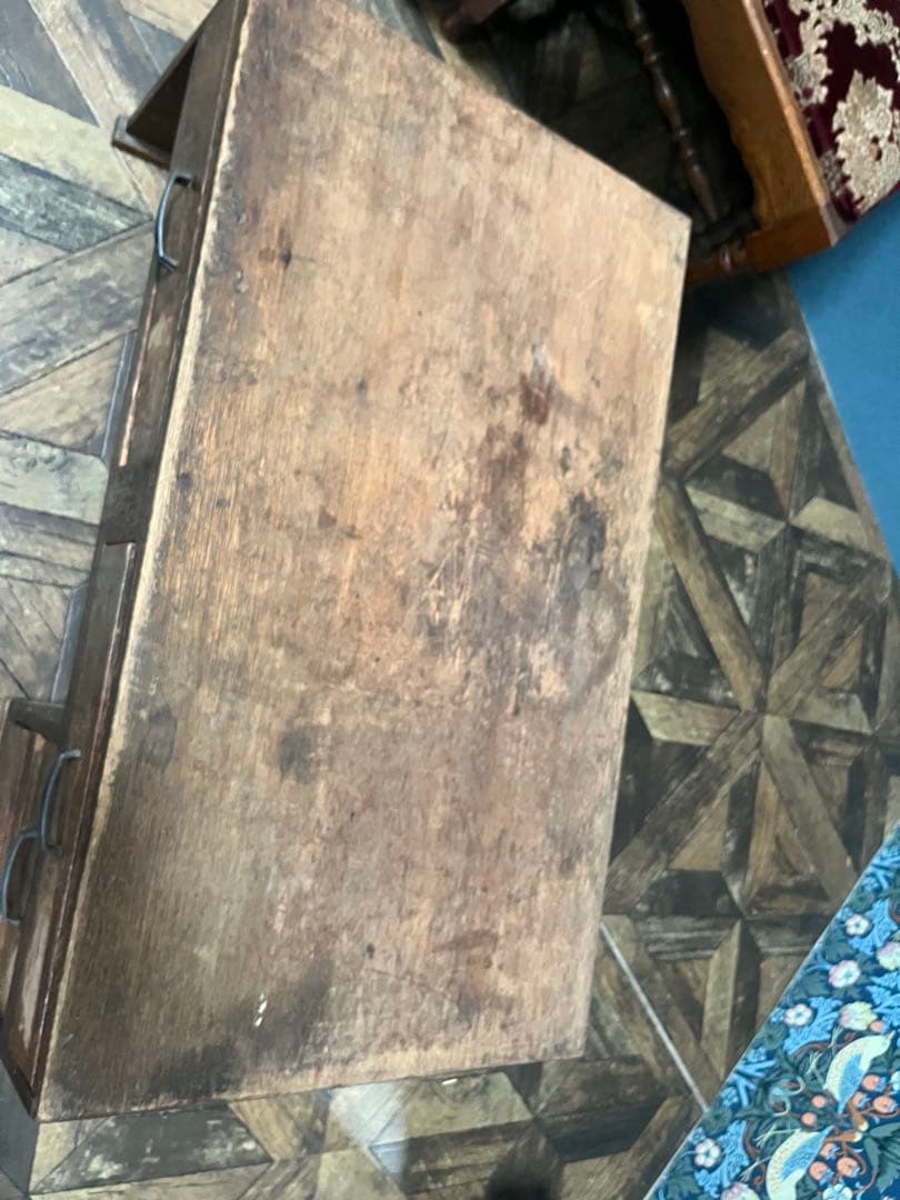 文机 昭和レトロ 当時物 インテリア アンティーク ビンテージ 勉強机