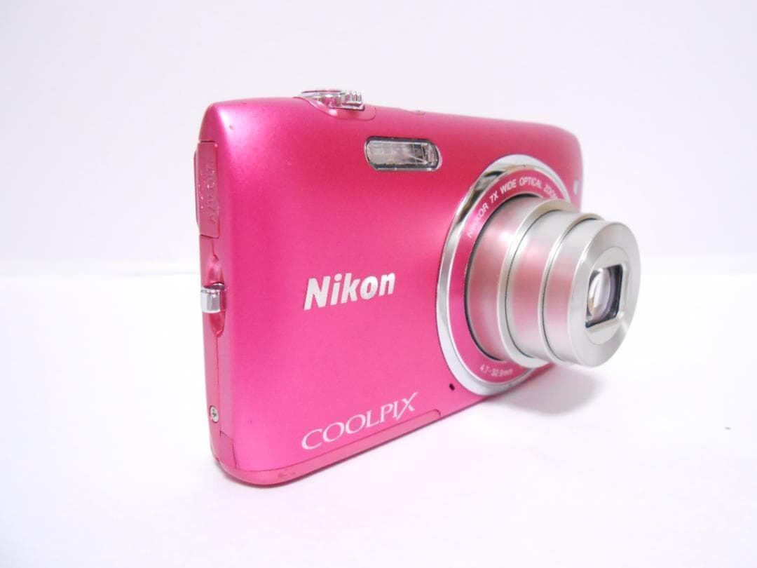 【お値下げ歓迎・美品】　ニコン　Nikon COOLPIX S3500 ピンク