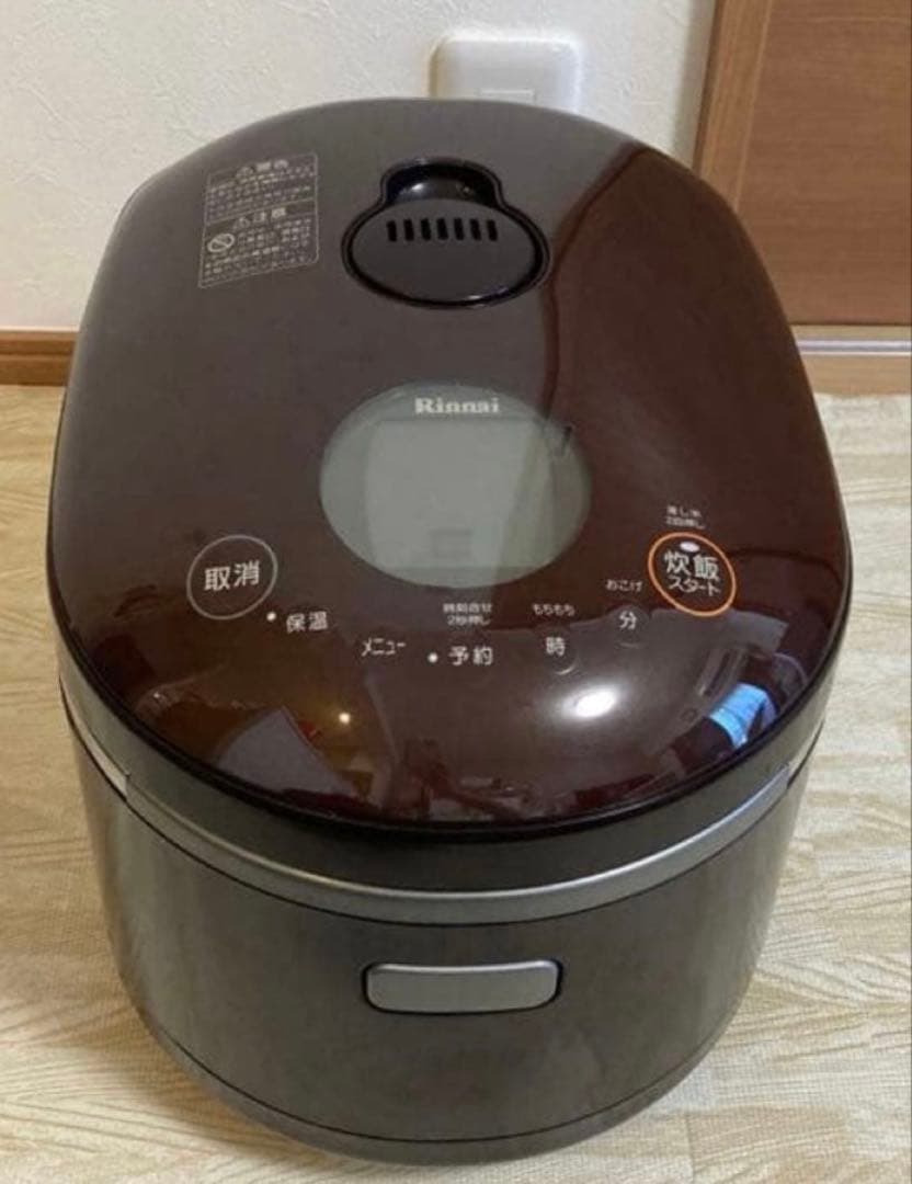 そうたリンナイ炊飯器直火匠　2017年製都市ガス13A ガスホース付き