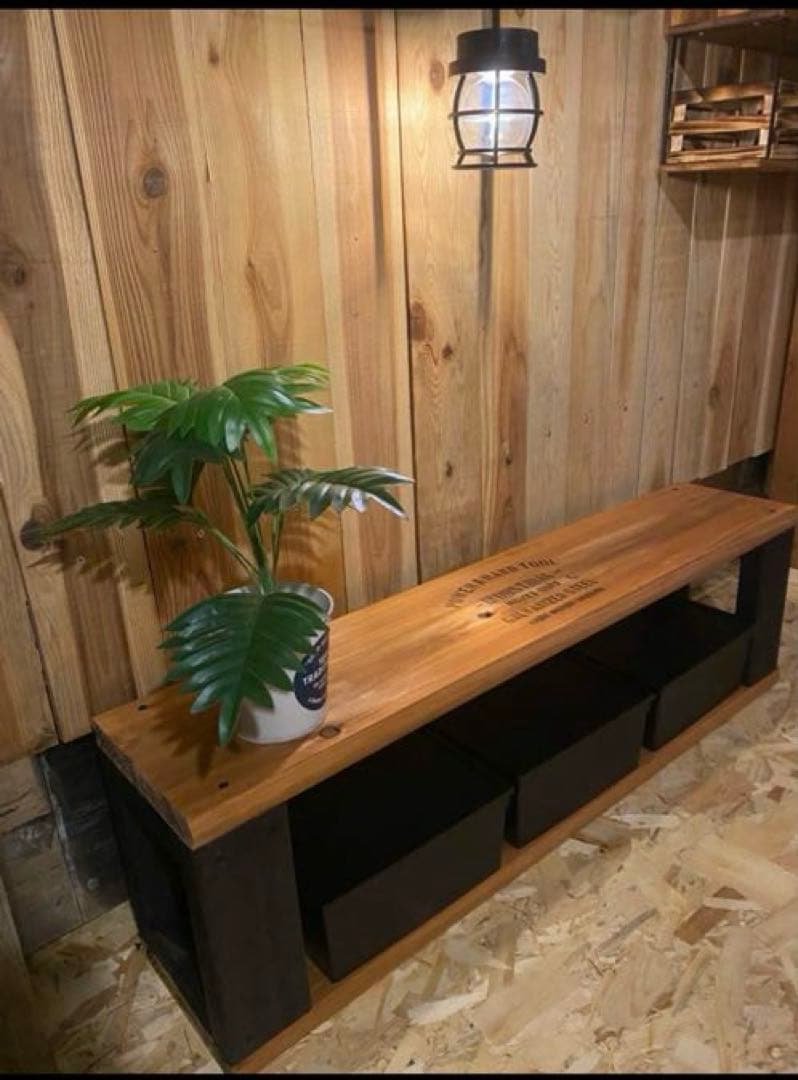 のん　奥行き40cmに変更　テレビ台　チェアー　飾り棚　収納箱6個付き