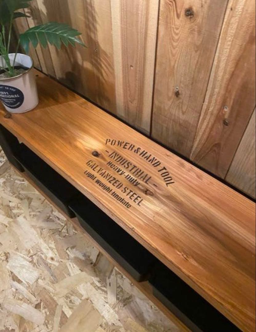 のん　奥行き40cmに変更　テレビ台　チェアー　飾り棚　収納箱6個付き