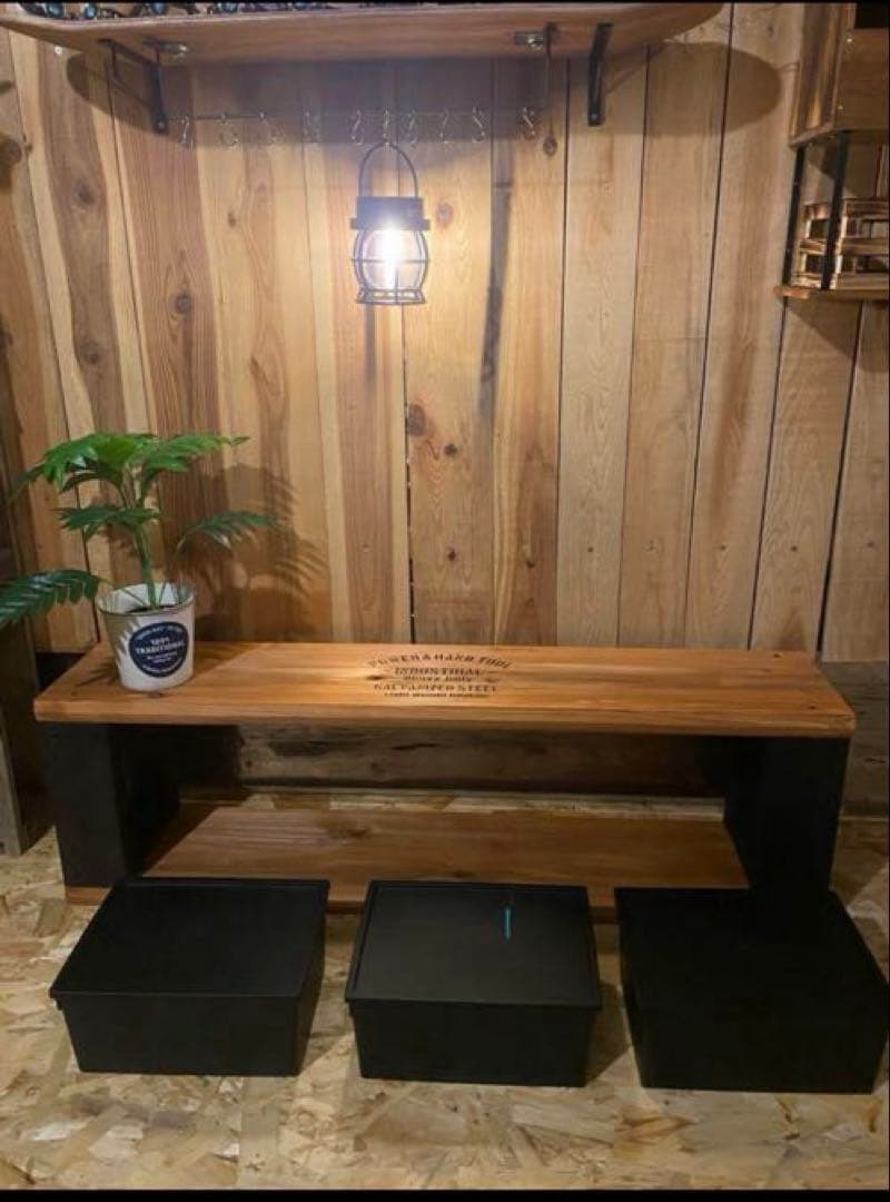 のん　奥行き40cmに変更　テレビ台　チェアー　飾り棚　収納箱6個付き