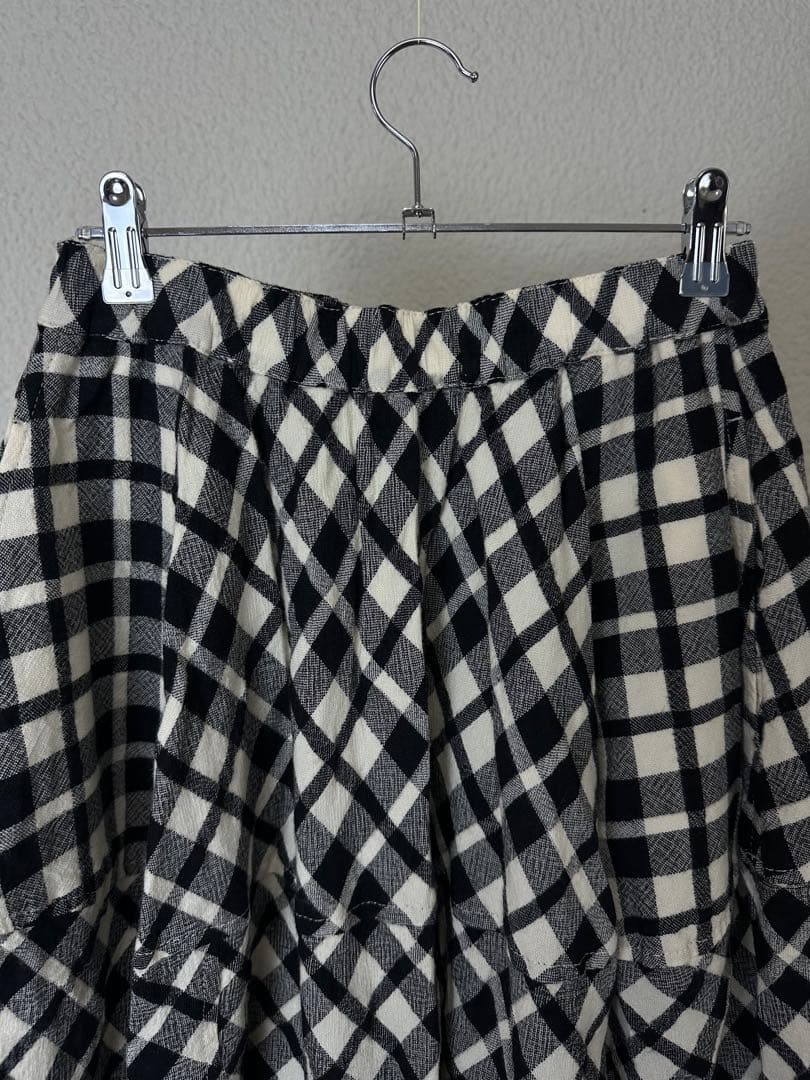 Comme des Garçons 2010 Crazy Check Skirt