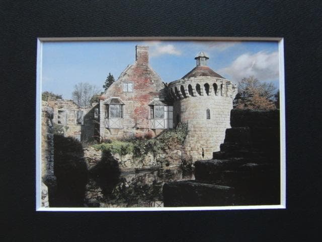 原雅幸、【Scotney Castle old】、希少な画集画