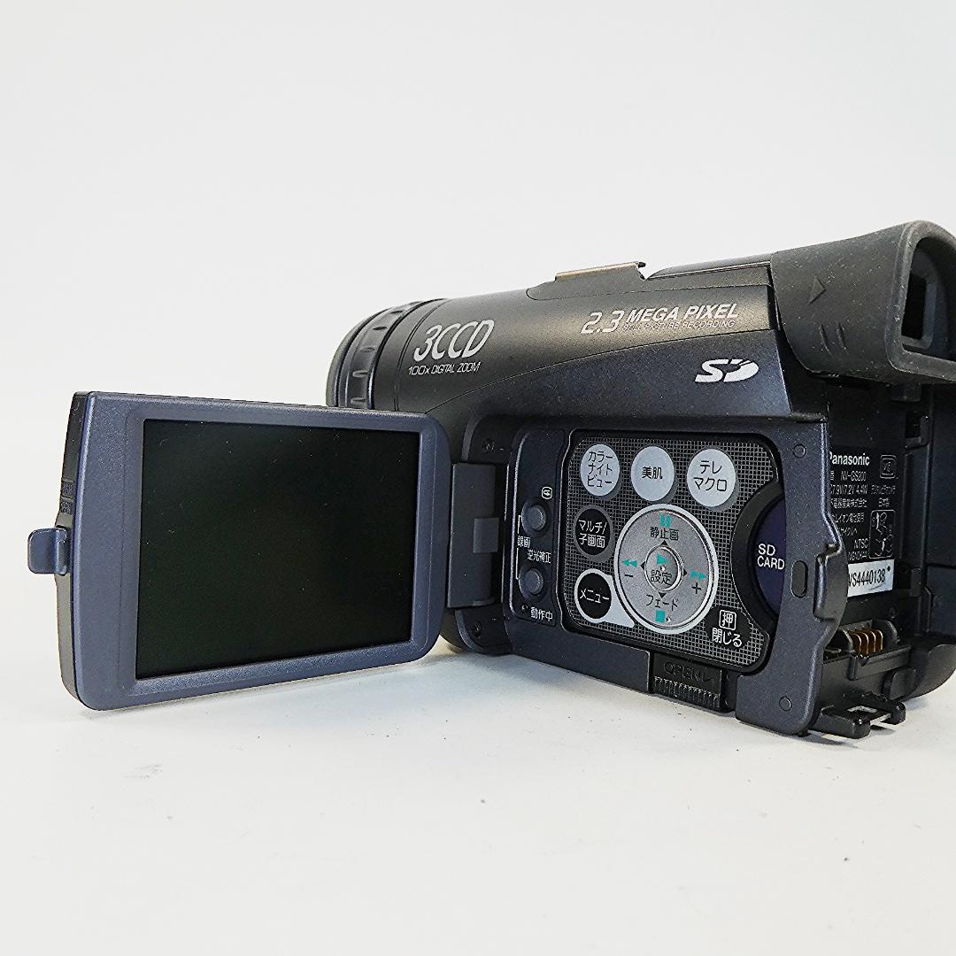 美品・動作良好 パナソニックNV-GS200 MiniDVビデオ　DVD化に最適