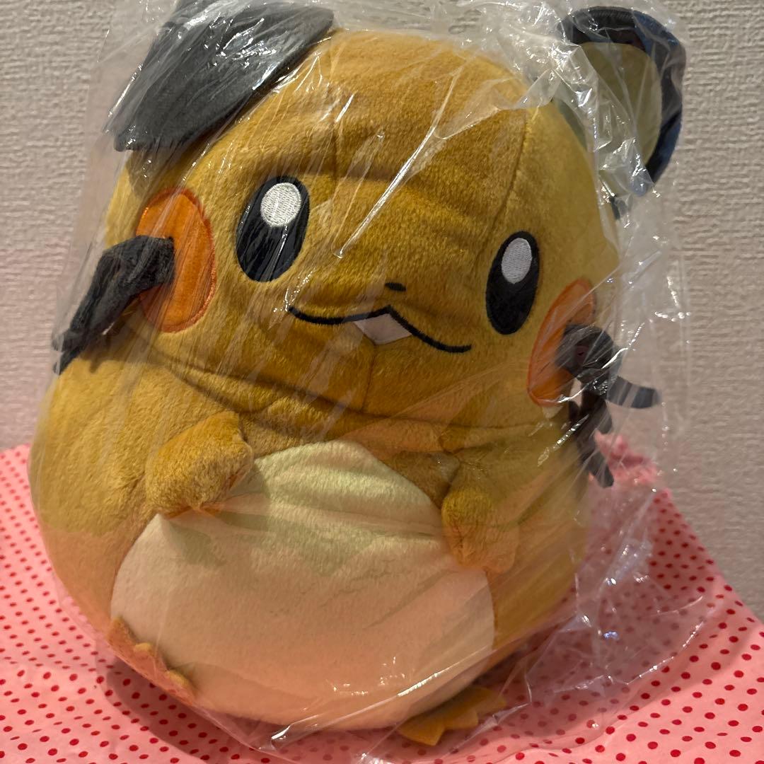 ポケセン限定　希少12インチ デデンネドール&大小サイズデデンネ　3体セット売り