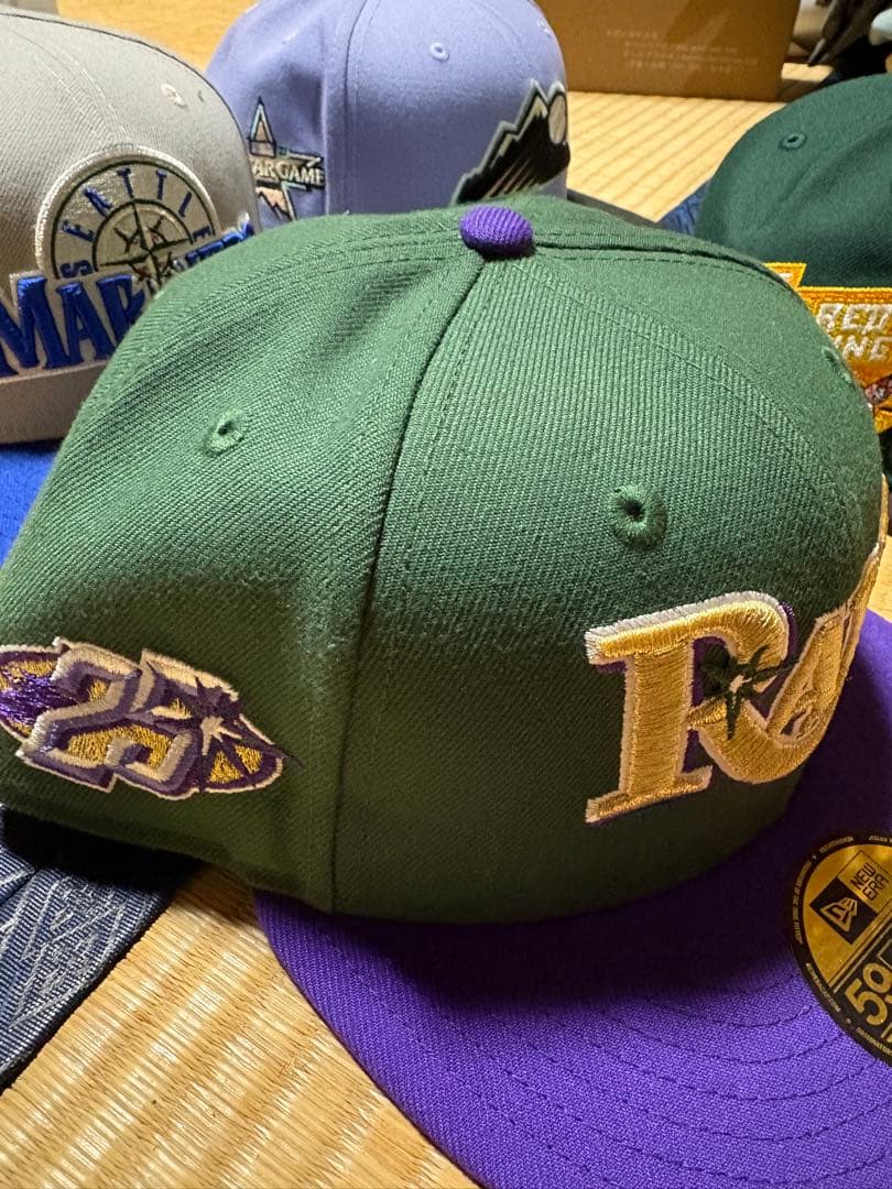 i*n様 キャップ 7 1/2 NEW ERA 4個セット　ニューエラ