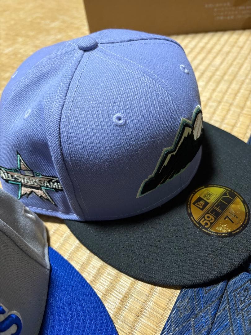i*n様 キャップ 7 1/2 NEW ERA 4個セット　ニューエラ