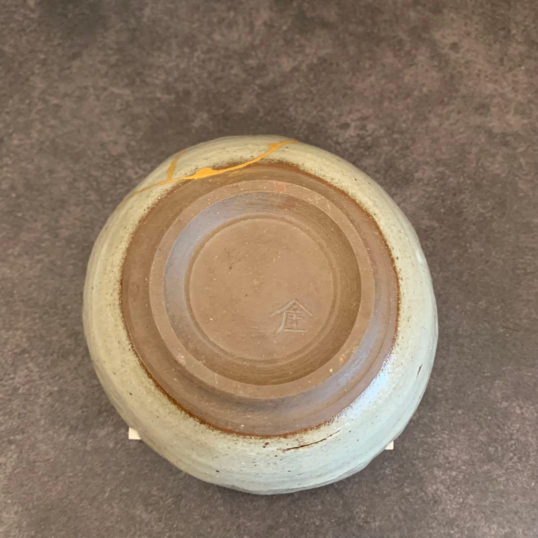 金継ぎ済み　抹茶茶碗-1