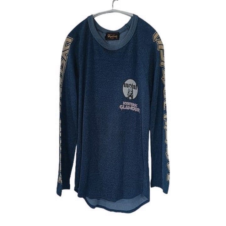 【00s】HYSTERIC GLAMOUR★ブラッドピット着 長袖カットソー