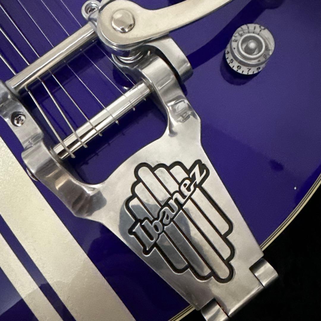 激レア banez ASR76T-PURPLE-12 セミアコ エレキギター