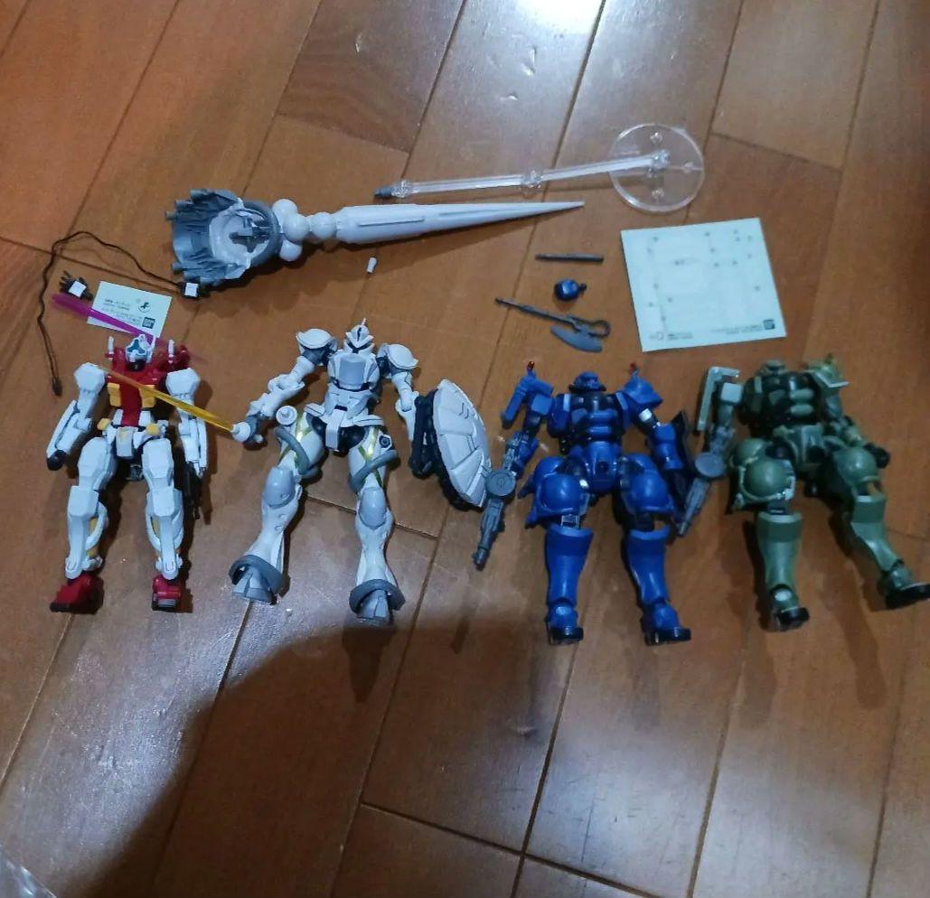 HG 機動戦士ガンダム GQuuuuuuX ジャンク　ガンプラ　セット