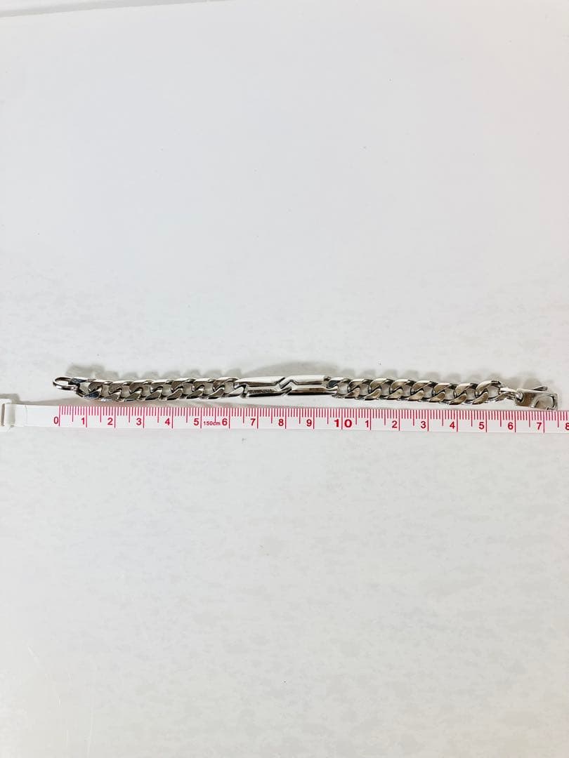 【超美品】GUCCI ノットブレスレット 男女兼用 シルバーバングル　7.５ミリ
