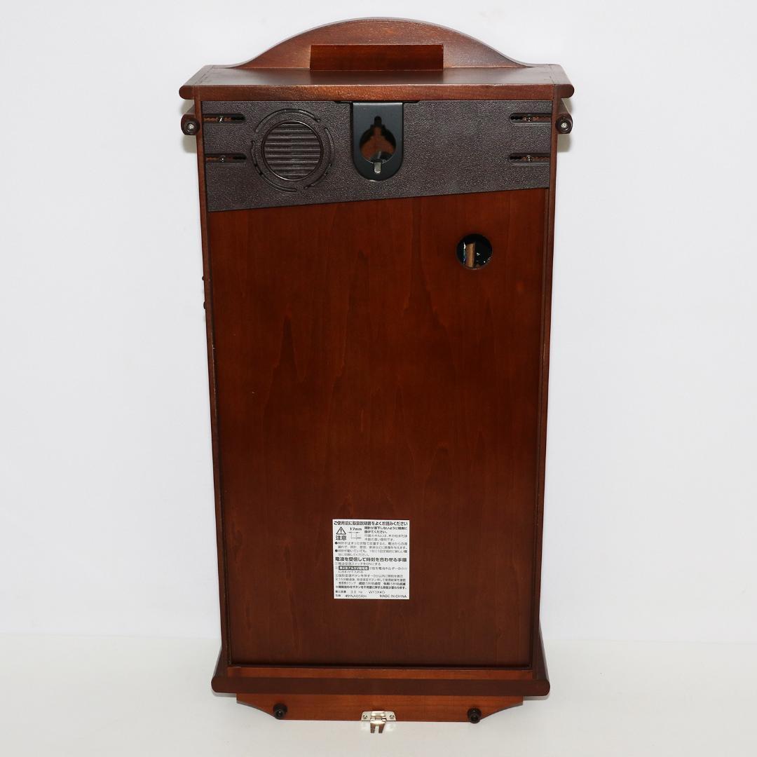 電波振り子時計 セントルイスF　4MNA05-006 シチズン リズム時計