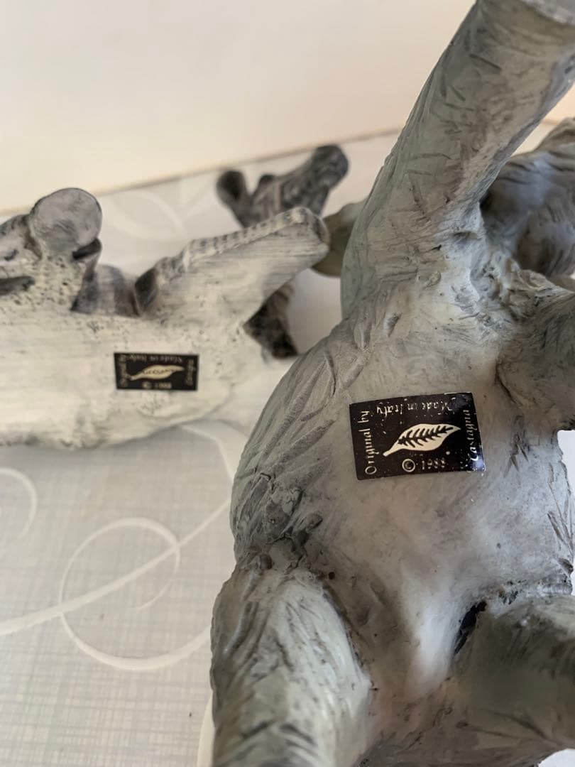 カスターニャ　イタリア製置物　 アンティーク　シマウマのみです