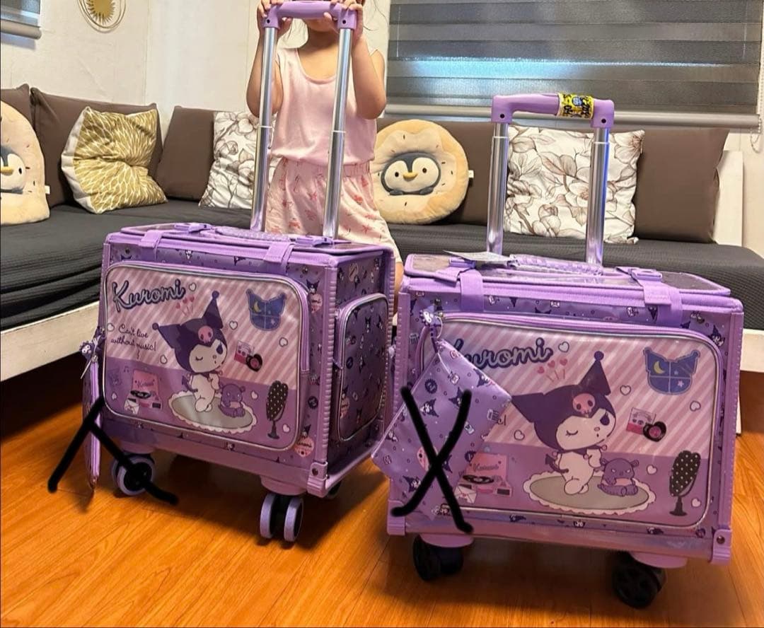 Kuromi キャリーケース 紫