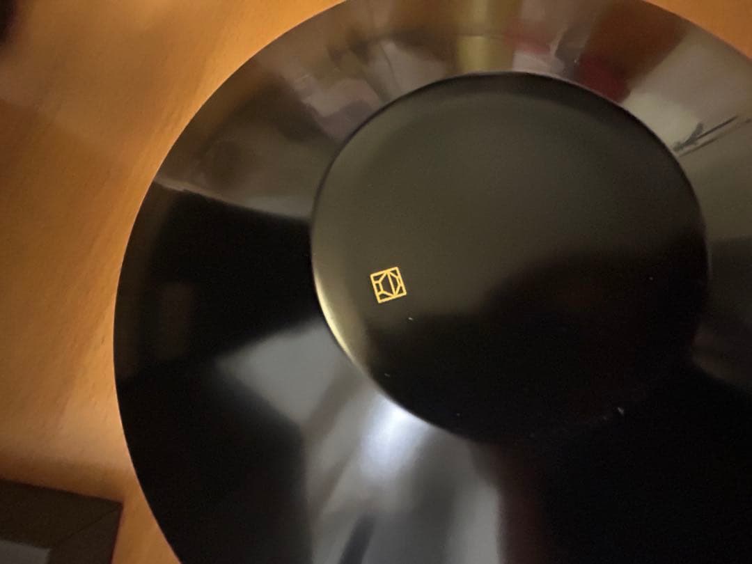 山田漆器 I0-002 サラダボール　飛龍 漆器 椀 黒金