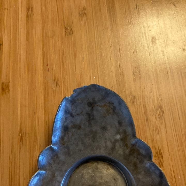 錫　茶托　5客　唐物　煎茶道具