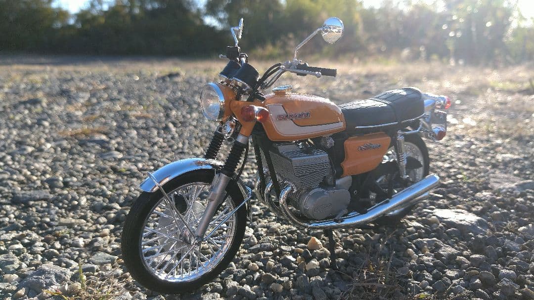 バイクプラモデル1/12 プラモデルのみの販売。製作専用