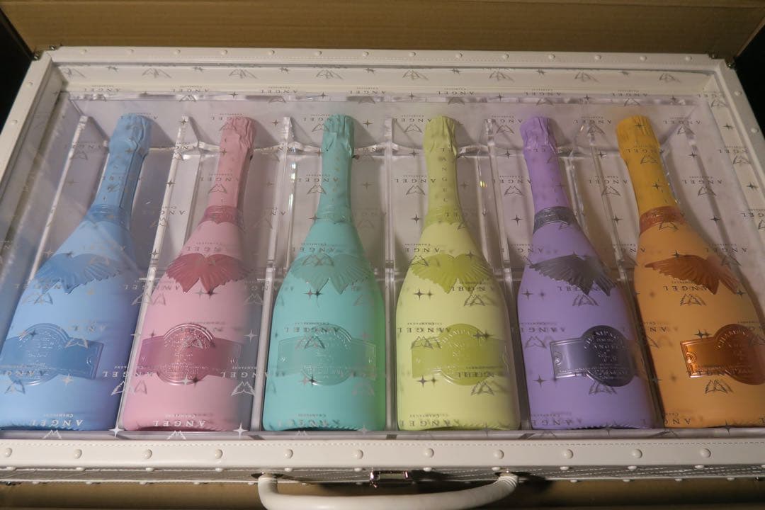 エンジェル パステルレヴリ アタッシュケース 6本セット シャンパン