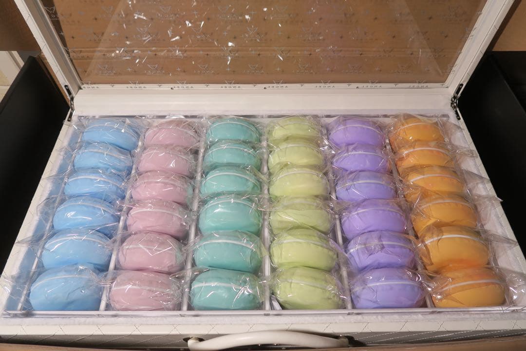 エンジェル パステルレヴリ アタッシュケース 6本セット シャンパン