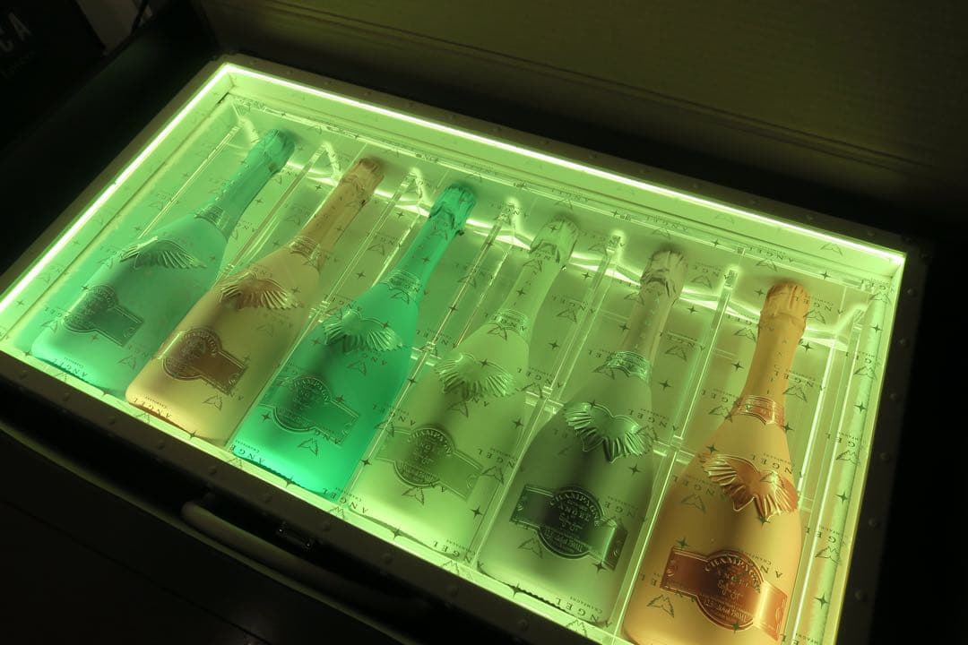 エンジェル パステルレヴリ アタッシュケース 6本セット シャンパン