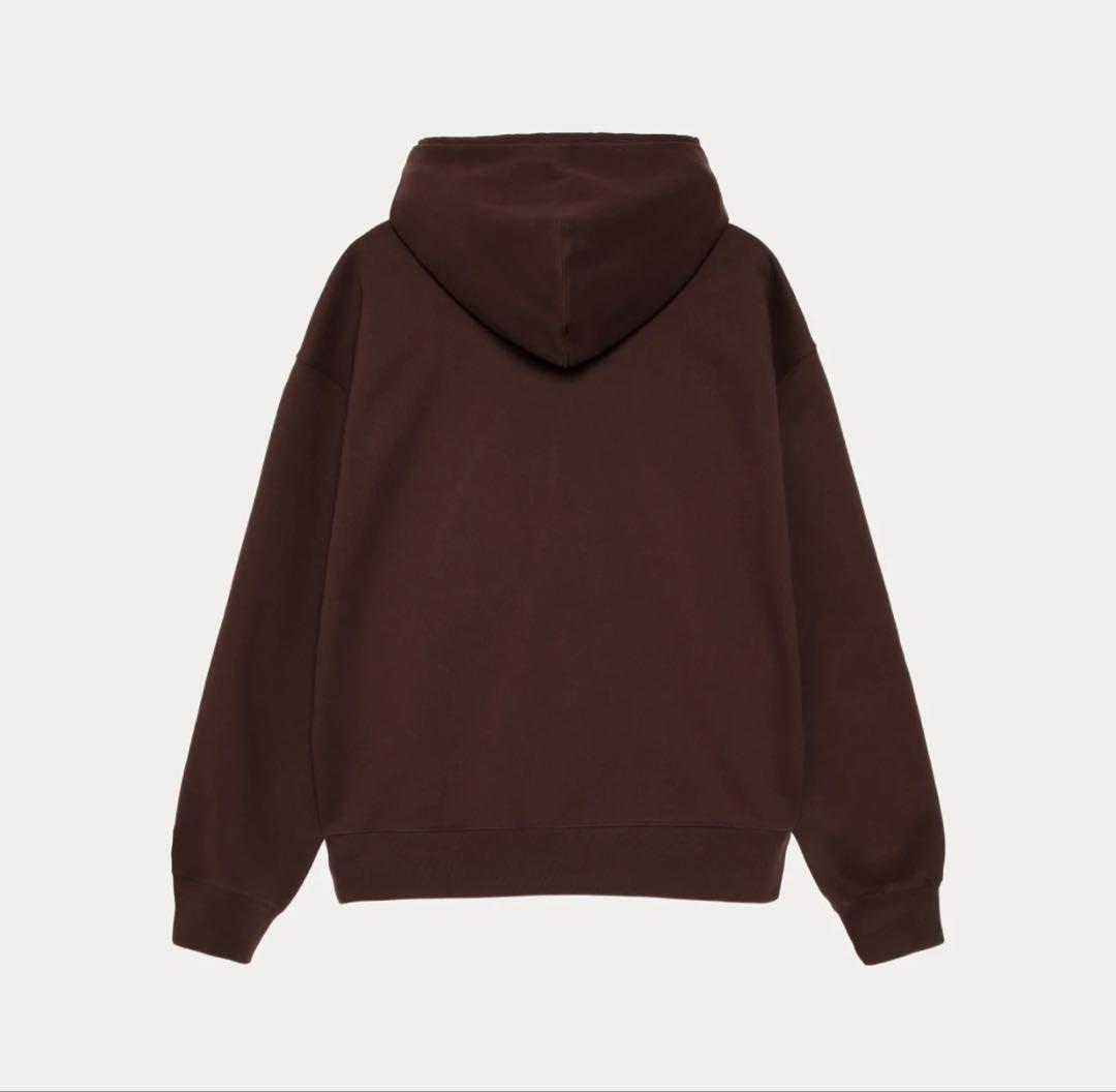 STÜSSY x ナイキ フルジップウォッシュ加工フリースパーカーLサイズ新品