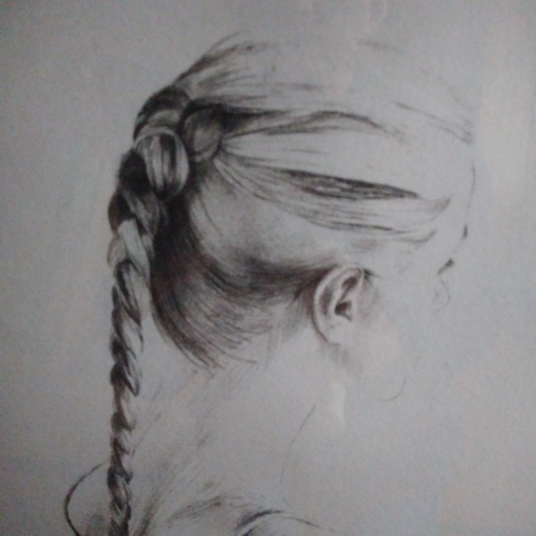 CHASE CHEN (チェイス・チェン) 『モニカ』銅版画