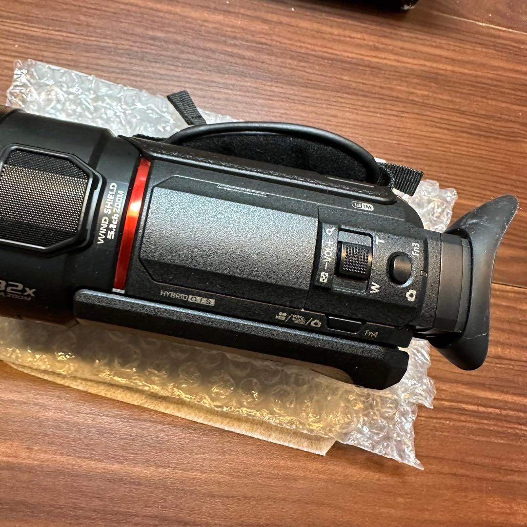 Panasonic HC-WXF1M ビデオカメラ ブラック 1289