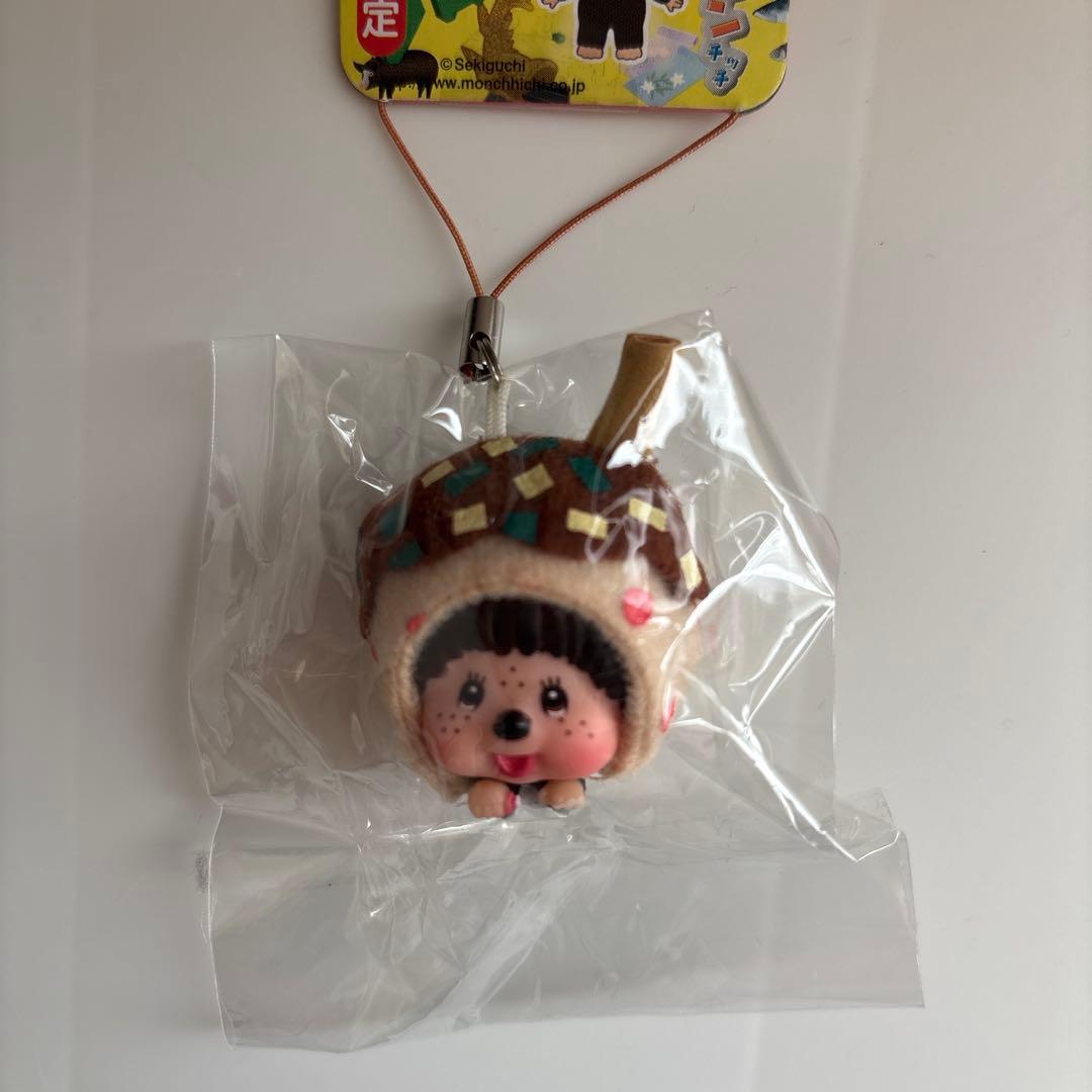 顔でか旅モン　飛び！たこ焼き　関西限定　ご当地モンチッチ　旅のみやげモンチッチ