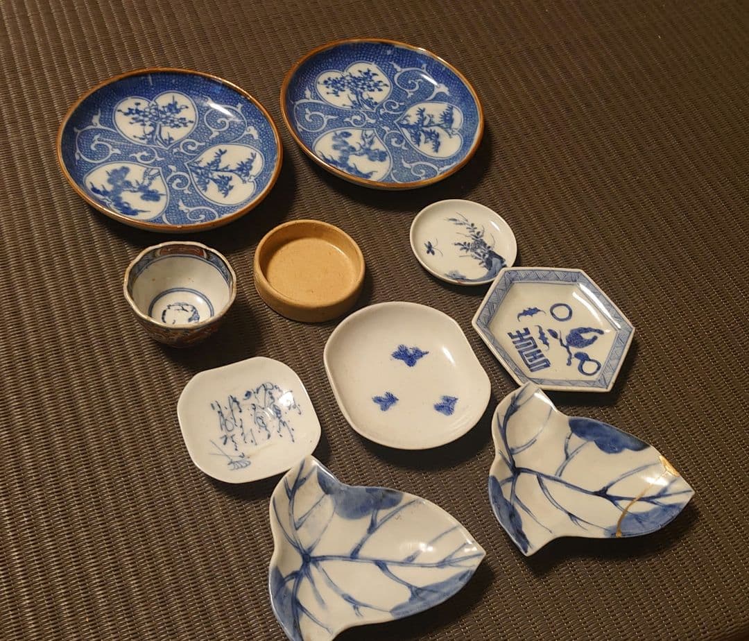 古伊万里 くらわんか など 豆皿 小皿 銘々皿 10枚セット