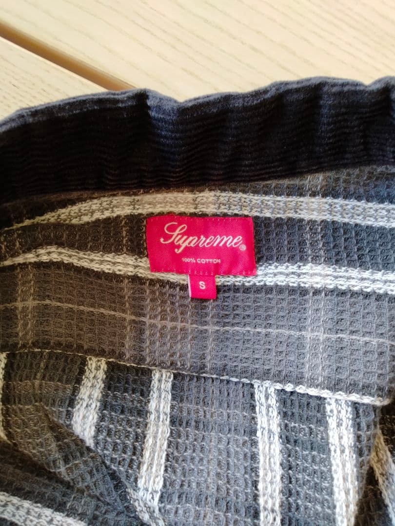 Supreme ストライプ柄ファスナージャケット Sサイズ美品