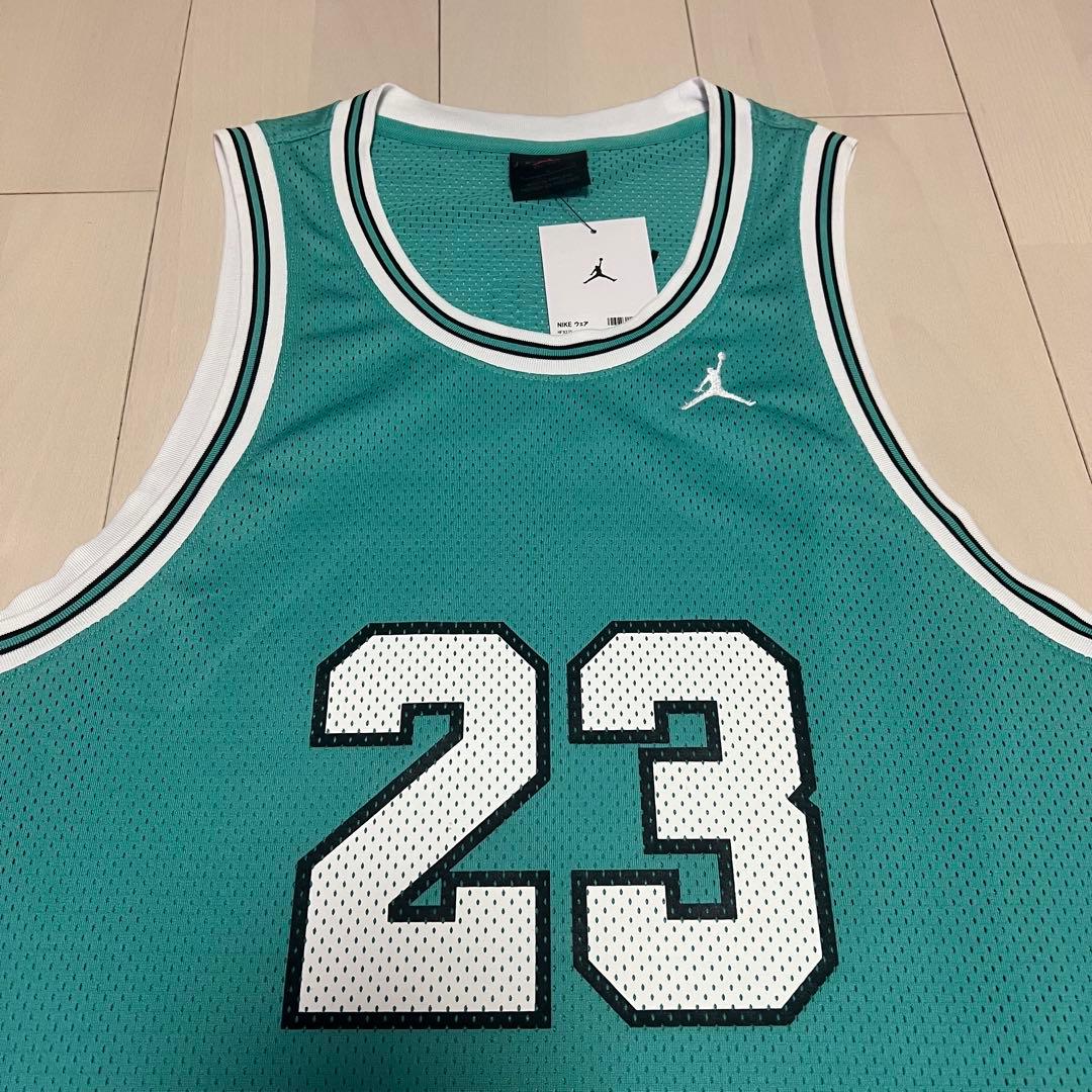 NIKE JORDAN タンクトップ 23番 Lサイズ ティファニーブルー