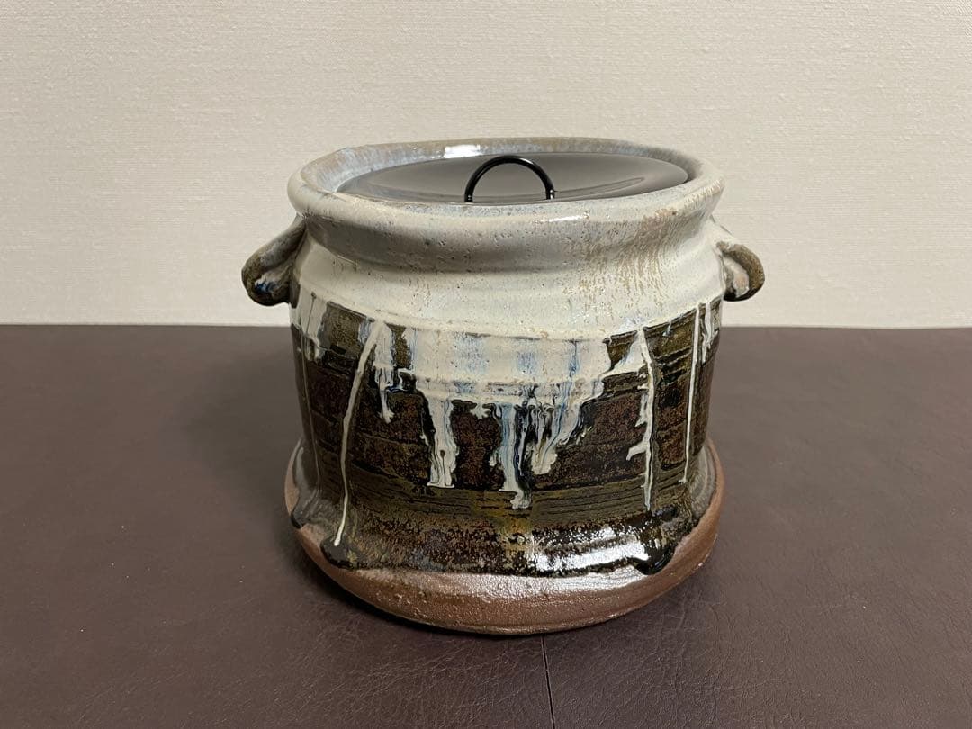 西岡小十　朝鮮唐津耳付水指