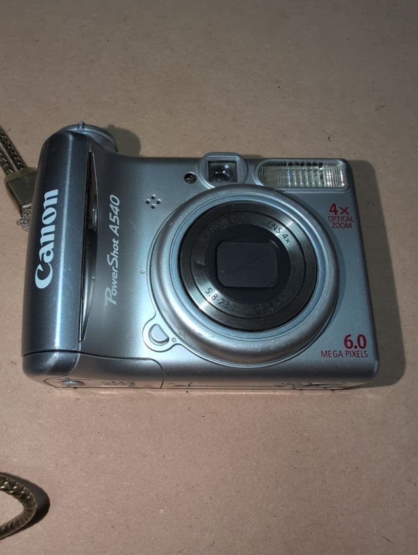 Canon PowerShot A540 6.0メガピクセル