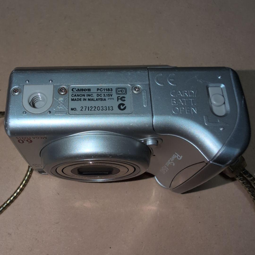 Canon PowerShot A540 6.0メガピクセル