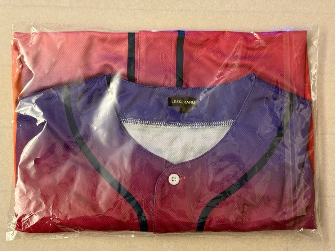 武*蔵様 Lesserafim LAS VEGAS ベースボールジャージ Lサイ