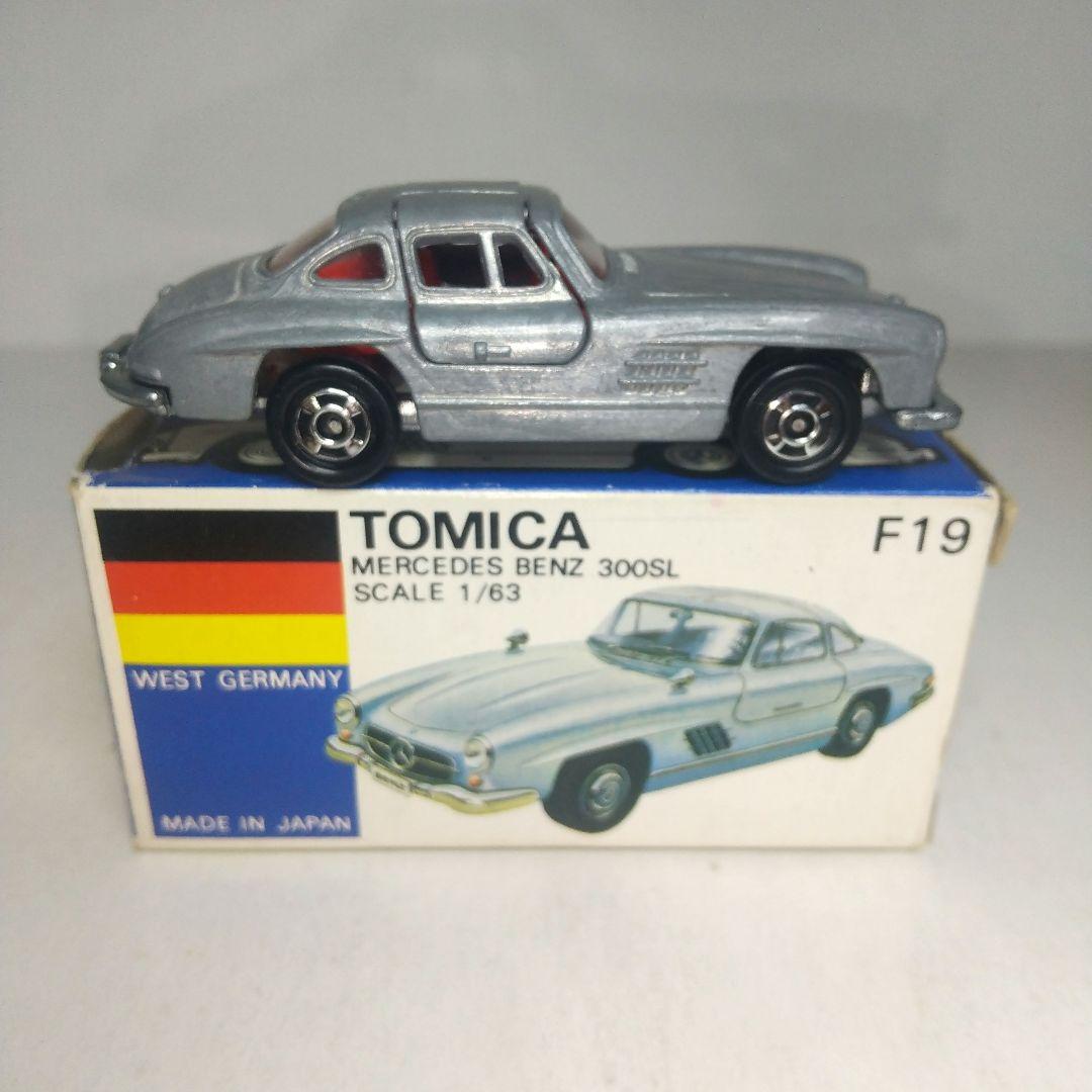 (3694)トミカ 青箱 日本製 メルセデス ベンツ 無塗装ほか 2台セット