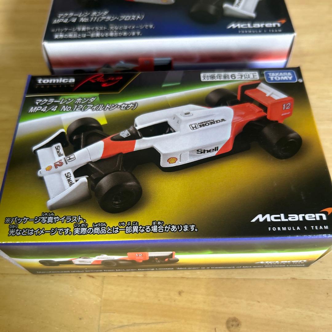 トミカ ミニカー MP4/4 No.12 No.11 ホンダマルボロマクラーレン