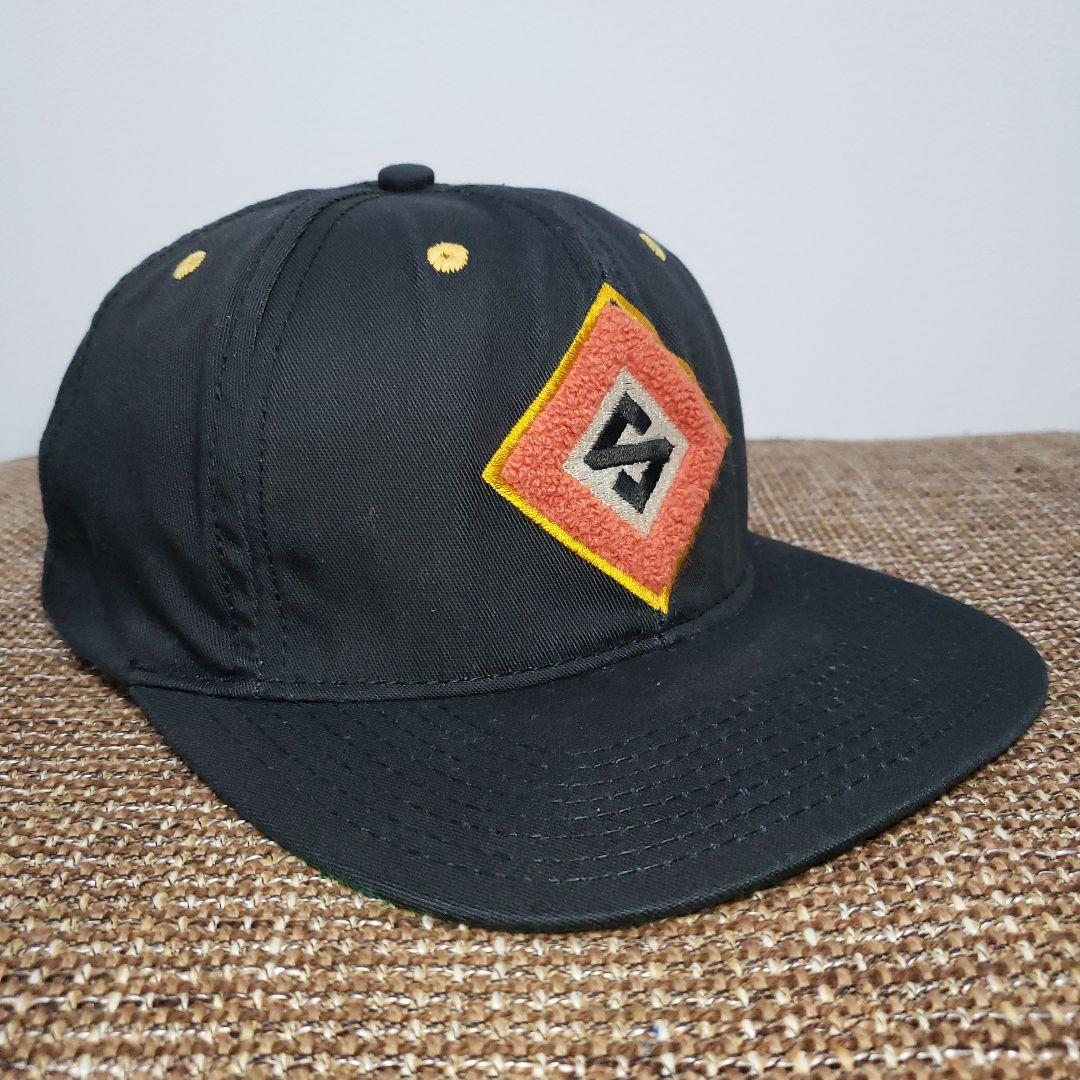 stussy old cap 90年代 6パネル キャップ Sロゴ アーカイブ