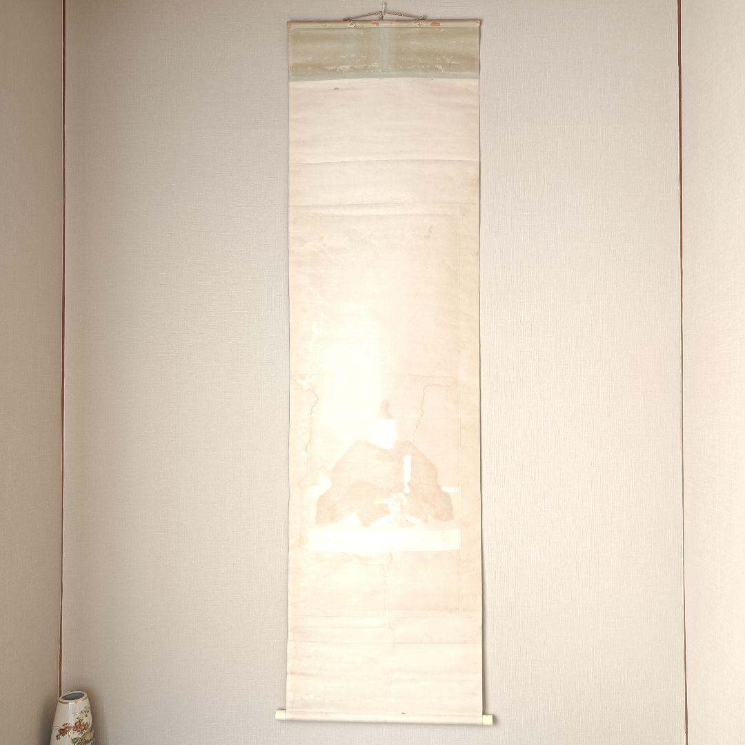 軸 開運 縁起 厄除 繁盛 祈願 絵 菅原道真 天神 太宰府 禅 日本美術 骨董