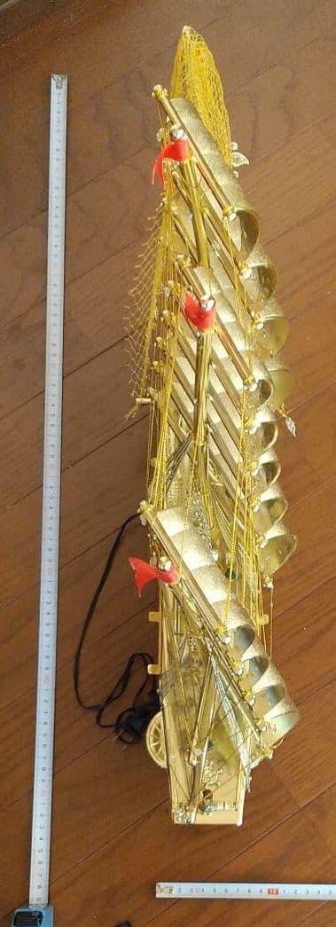 5%寄附◎ 光る黄金色 帆船