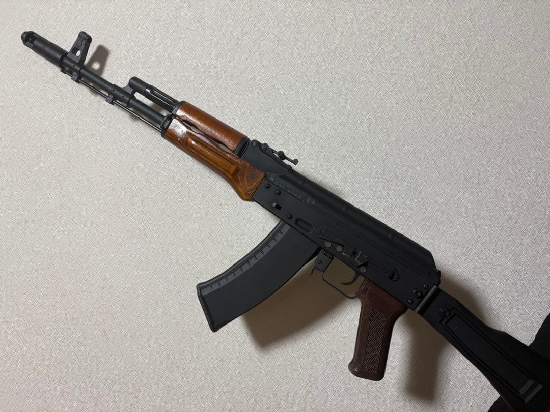 KSC AK74M ガスブローバック gbb リアルウッド