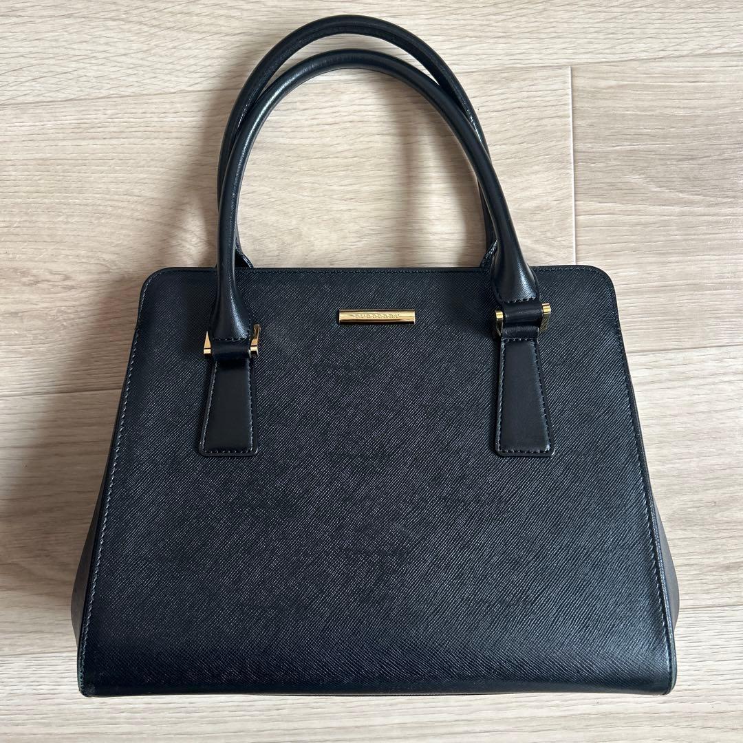 BURBERRY ブラック ハンドバッグ