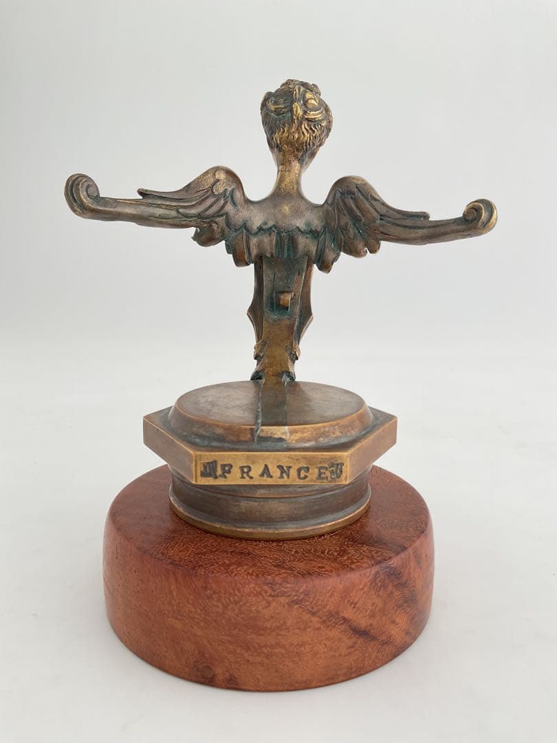 FrenchLady1910Bronze貴婦人JMTrident三叉槍貴族王公族