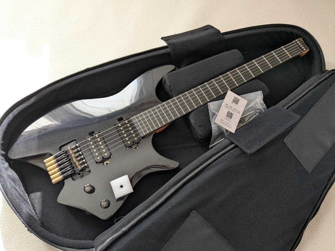 新品 Futra FZH-500T ヘッドレス ステンレスフレット エボニー指板