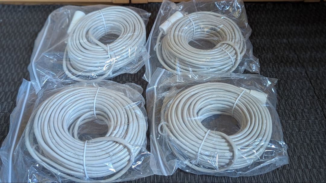 A-ZONE 800万画素 POE給電防犯カメラキット