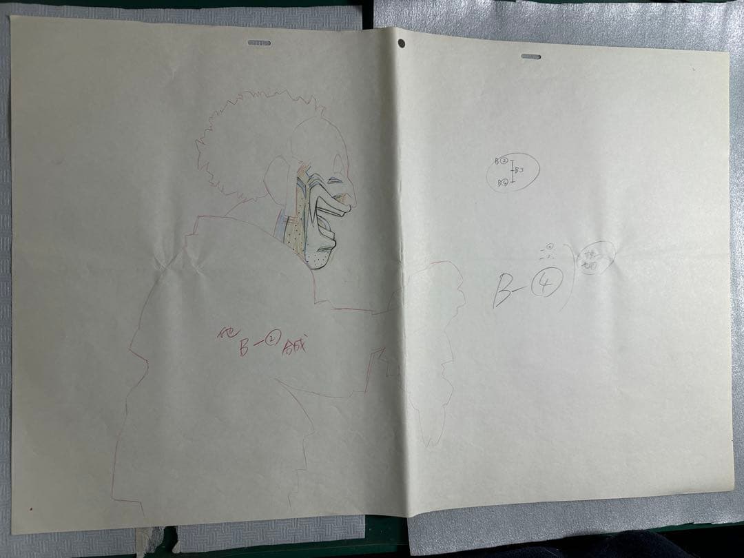 ドラゴンボール　A3原画　ミスターサタン　パン